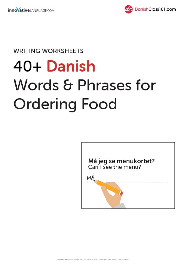100 Most Common Danish Words - Design Talk