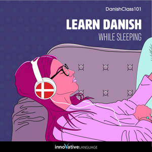 Learn Danish While Sleeping audiobook cover
