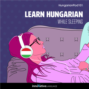 Learn Hungarian While Sleeping audiobook cover