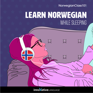 Learn Norwegian While Sleeping audiobook cover