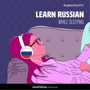 Learn Russian While Sleeping audiobook cover