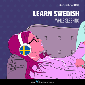 Learn Swedish While Sleeping audiobook cover