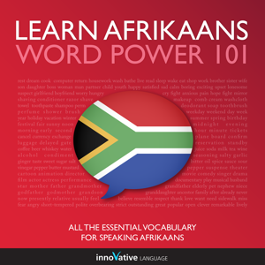Word Power Afrikaans 101 Audiobook
