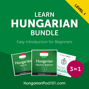Learn Hungarian Bundle: Easy Introduction for Beginners, Level 1 audiobook cover