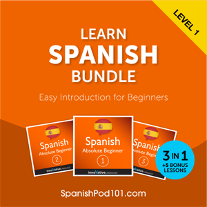 Learn Spanish Bundle: Easy Introduction for Beginners, Level 1 audiobook cover