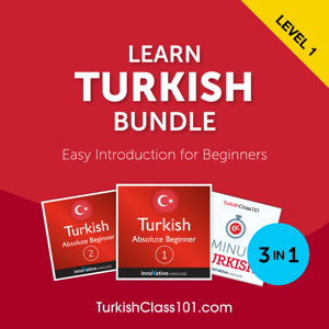 Learn Turkish Bundle: Easy Introduction for Beginners, Level 1 audiobook cover