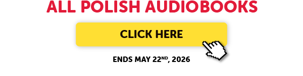 Get 50% Off ALL Polish Audiobooks, Beginner to Advanced. 