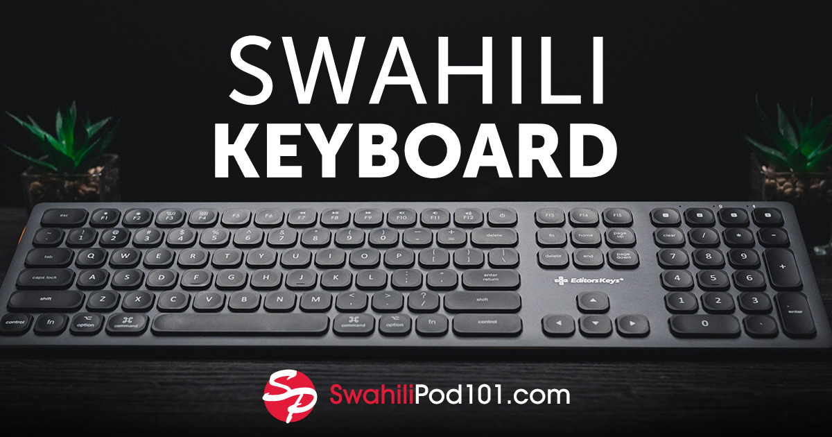 how to write a speech in swahili