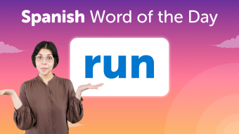 The Word Run In Spanish