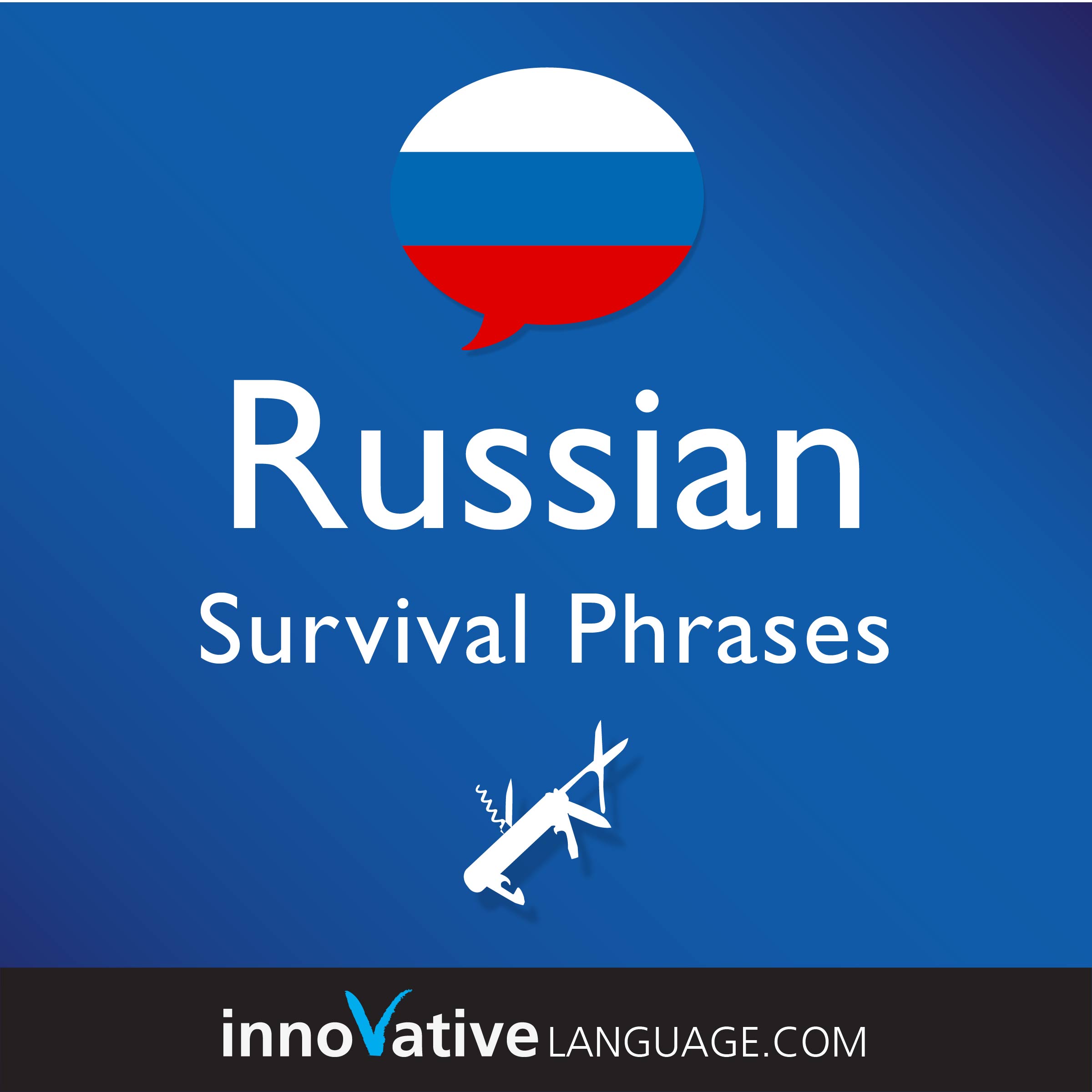 Free Survival Phrases audiobook for learning Russian while driving.