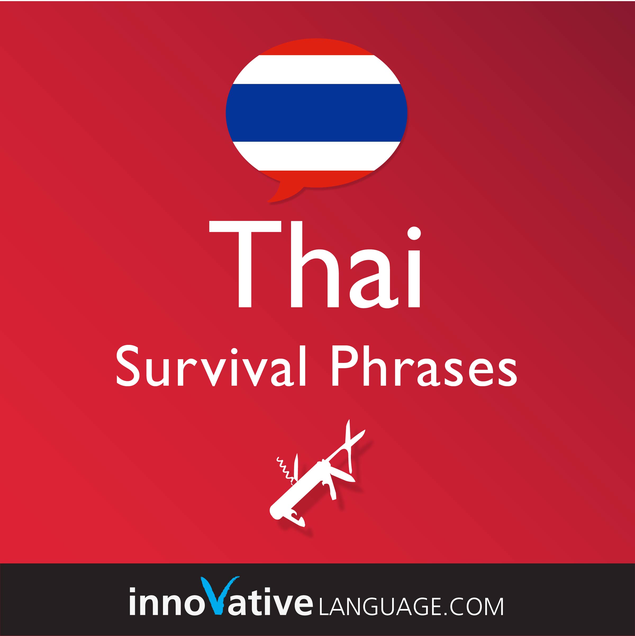 Free Survival Phrases audiobook for learning Thai while driving.