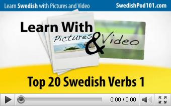 Top 20 Swedish Verbs 1 - SwedishPod101