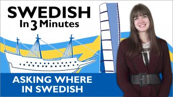 Asking "Where" in Swedish - SwedishPod101